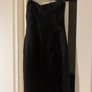 Bebe Elegant Black Lace Dress